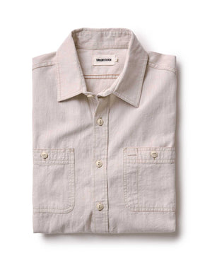 The Foundry Shirt in Natural Chambray