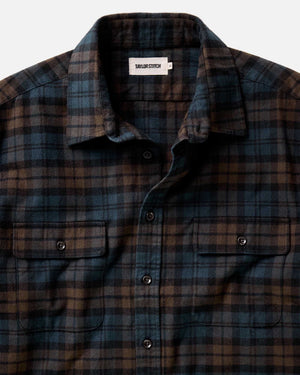 The Yosemite Shirt in Wetlands Plaid