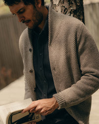The Crawford Sweater in Coffee Twist