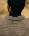 The Crawford Sweater in Coffee Twist
