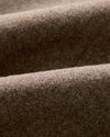 The Mariner Coat in Sable Melton Wool