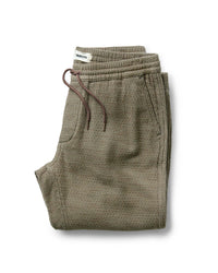 The Apres Pant in Cypress Sashiko