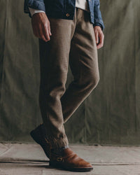 The Apres Pant in Cypress Sashiko