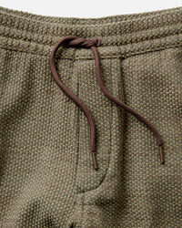 The Apres Pant in Cypress Sashiko