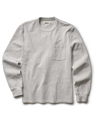 The Long Sleeve Shop Tee in Oat Twist