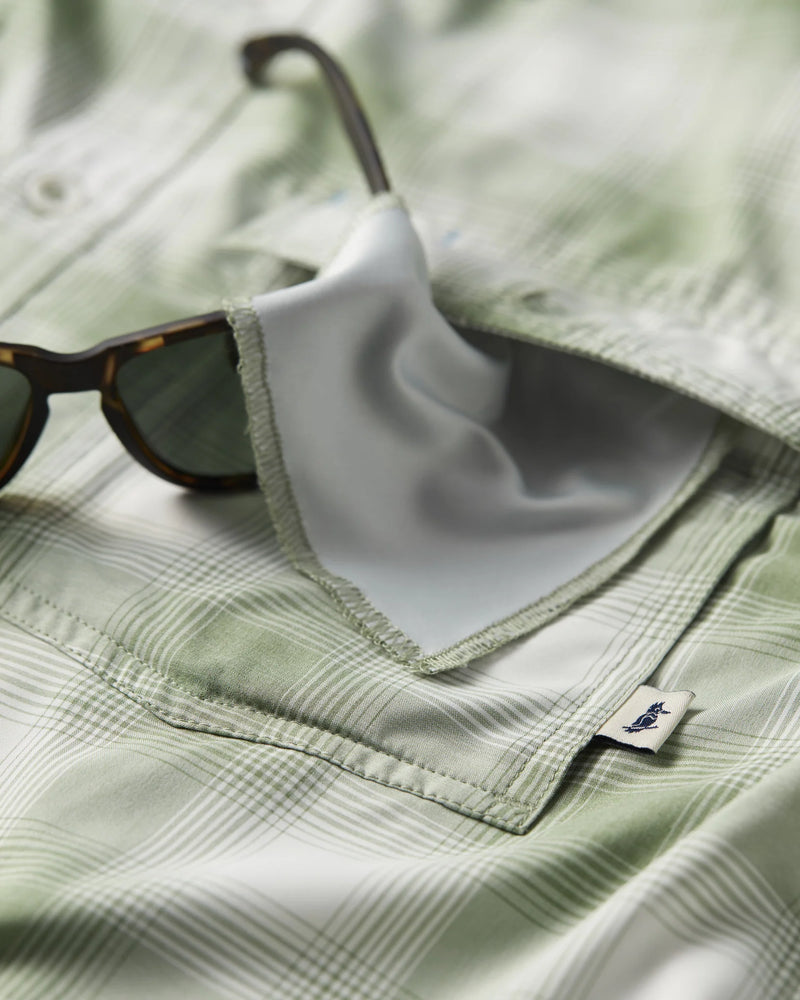 Kingfisher SS Shirt - Sage Kirby Plaid