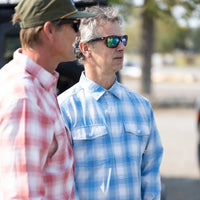 Kingfisher LS Shirt - Sky Kirby Plaid