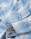Kingfisher LS Shirt - Sky Kirby Plaid