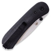 Lander 1 Pocket Knife - Contoured Black Micarta