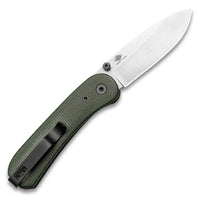 Lander 1 Pocket Knife - Contoured Green Micarta