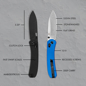 Lander 2 Pocket Knife - Clutch Lock