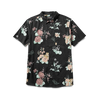 Journey Short Sleeve Button Up Shirt - Tiger Lotus