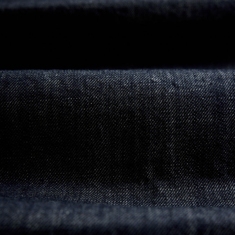 The  Short Sleeve Mechanic Shirt in Rinsed Indigo Denim