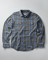 Tidal Knit Shirt - Bluebird Meridian Plaid