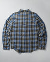 Tidal Knit Shirt - Bluebird Meridian Plaid