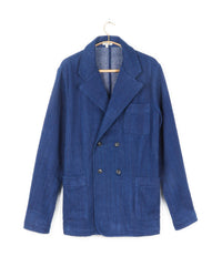 Parvati Unisex Blazer - Cotton Twill Indigo