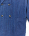 Parvati Unisex Blazer - Cotton Twill Indigo