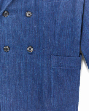Parvati Unisex Blazer - Cotton Twill Indigo