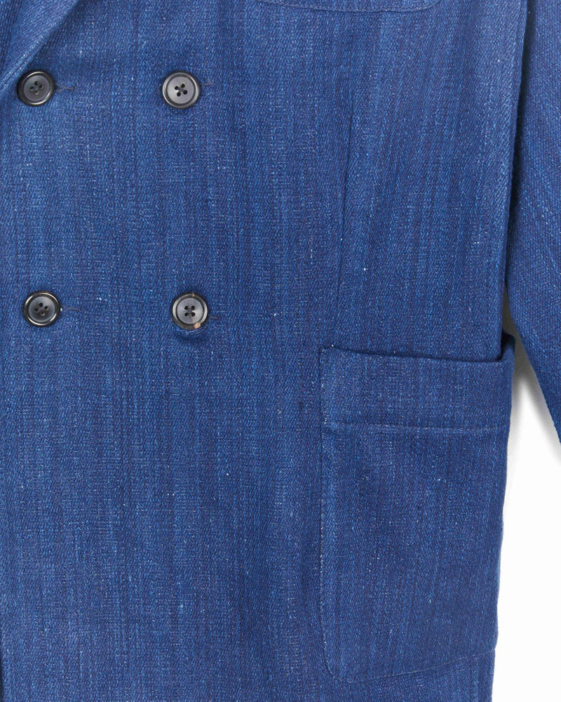 Parvati Unisex Blazer - Cotton Twill Indigo