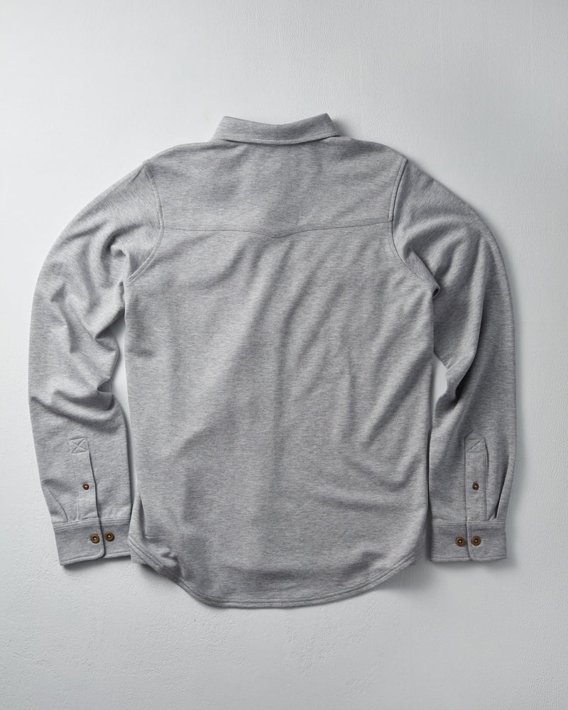 Tidal Knit Shirt - Pewter