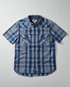 Ranchester SS Shirt - Indigo Horizon Plaid