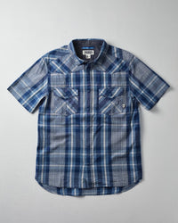 Ranchester SS Shirt - Indigo Horizon Plaid