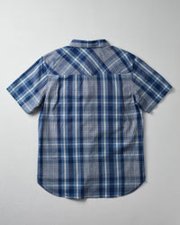 Ranchester SS Shirt - Indigo Horizon Plaid