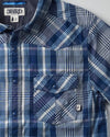 Ranchester SS Shirt - Indigo Horizon Plaid