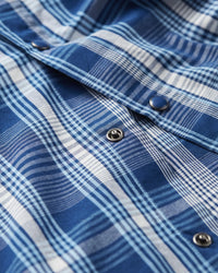 Ranchester SS Shirt - Indigo Horizon Plaid