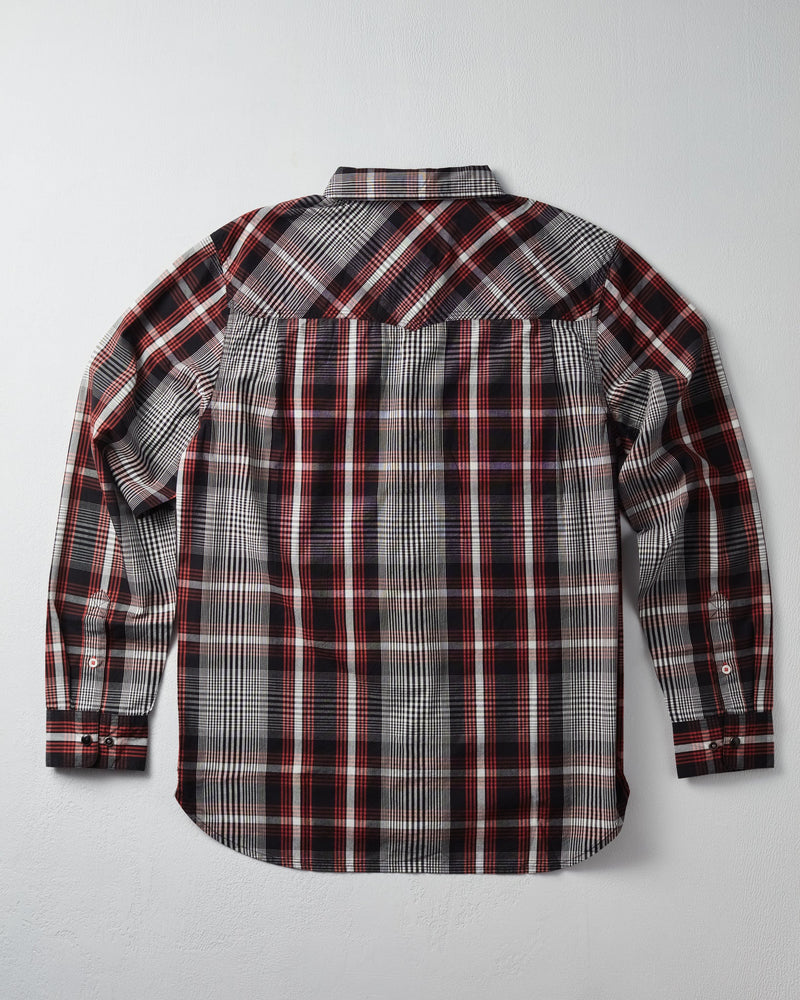 Ranchester LS Shirt - Black Horizon Plaid