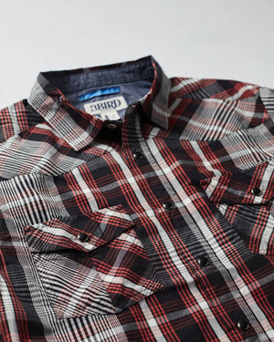 Ranchester LS Shirt - Black Horizon Plaid