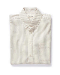 The Short Sleeve Jack in Indigo Stripe