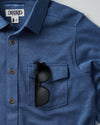 Tidal Knit Shirt - Bluebird