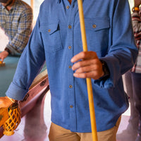Tidal Knit Shirt - Bluebird