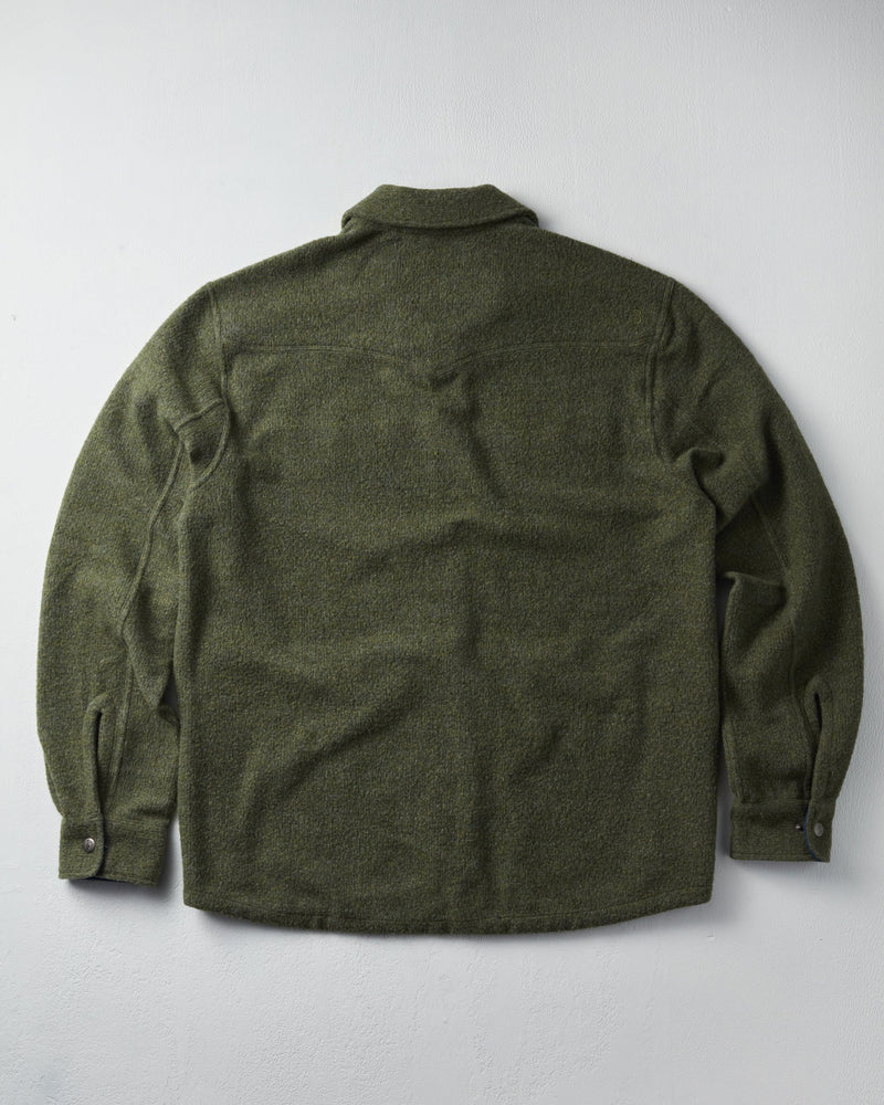 Woolie Shacket - Pine