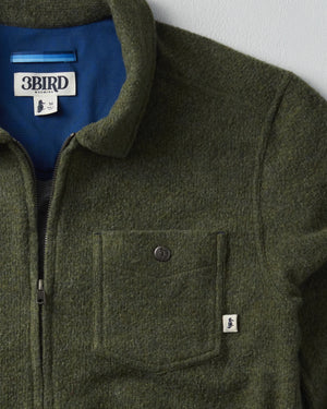 Woolie Shacket - Pine